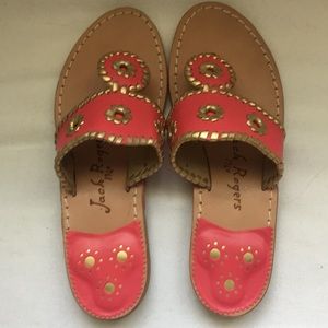NWOT Jack Rogers Whipstitched Flip Flop size 6